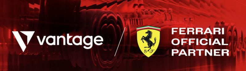 Vantage Official Partner of Ferrari